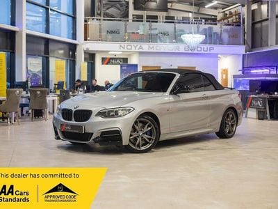 Used BMW M235 326 HP (239 kW) 2015 Silver Cabriolet