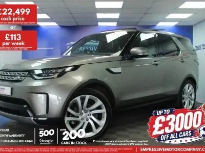 Used Land Rover Discovery HSE Luxury 240 HP (176 kW) 2018 Silver SUV