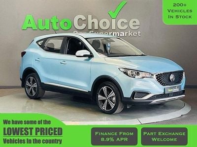 Usado MG ZS Exclusive 105 kW (143 HP) 2020 Azul SUV
