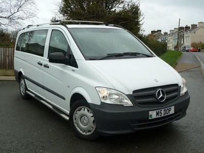 Begagnad Mercedes Vito 2012 Vit Van