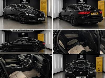 Begagnad Jaguar XF R-Sport 180 HK (132 kW) 2016 Svart Sedan