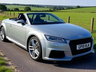 Used Audi TT Roadster Sport 245 HP (180 kW) 2019 Silver Cabriolet