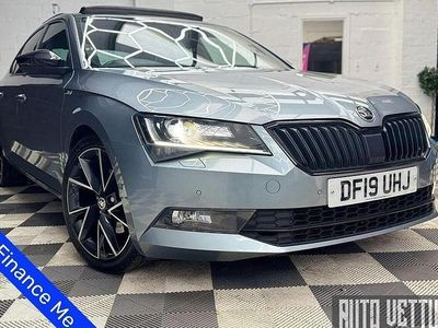 Grey Used 2019 Skoda Superb SportLine Hatchback | £14,500 (A bit pricey)