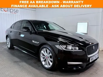 Used Jaguar XF R-Sport 180 HP (132 kW) 2017 Black Sedan