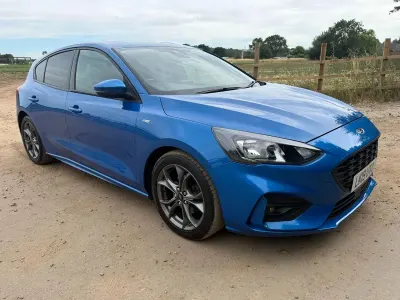 Used Ford Focus ST-Line 2019 Blue Hatchback
