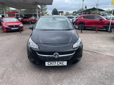 Used Vauxhall Corsa 75 HP (55 kW) 2017 Black Hatchback