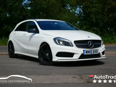 Käytetty Mercedes A200 AMG 136 HP (100 kW) 2015 Valkoinen Viistoperä