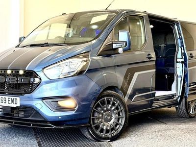Usado Ford Transit Custom Limited 130 HP (95 kW) 2019 Azul Van