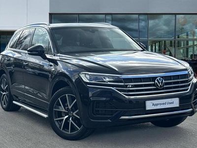 Used VW Touareg R-line 231 HP (169 kW) 2021 Blue SUV