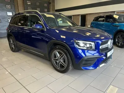 Używany Mercedes GLB220 AMG Line Premium 2020 Niebieski SUV