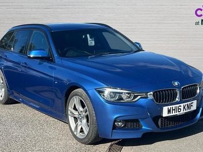 Used BMW 320 M Sport 184 HP (135 kW) 2016 Blue Estate