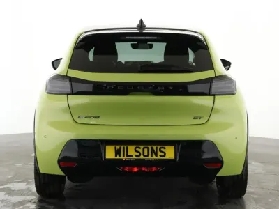 New Peugeot e-208 GTi 100 kW (136 HP) 2025 Yellow Hatchback