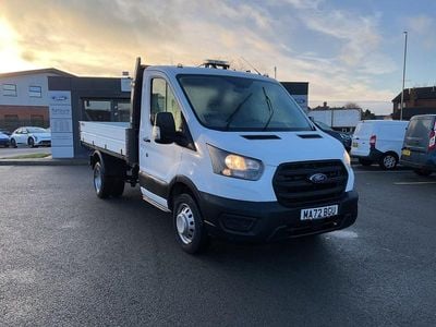 Used Ford Transit 130 HP (95 kW) 2022 White Cabriolet
