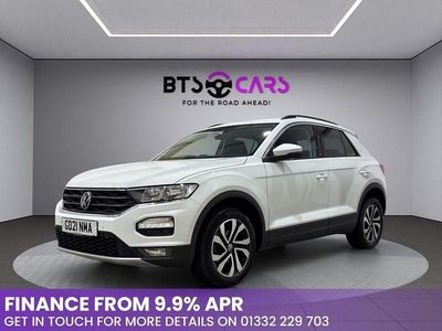 White Used 2021 VW T-Roc Active SUV | £15,385 (Fair price)