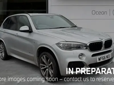 Usado BMW X5 M Sport 254 HP (186 kW) 2016 Prateado SUV