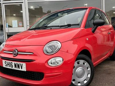 Used Fiat 500 Pop 69 HP (50 kW) 2016 Pink Hatchback