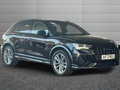 Used Audi Q3 Black Edition 150 HP (110 kW) 2022 Mythos black SUV