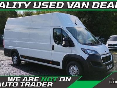 White Used 2023 Peugeot Boxer Premium Van | £11,799 (A bit pricey)