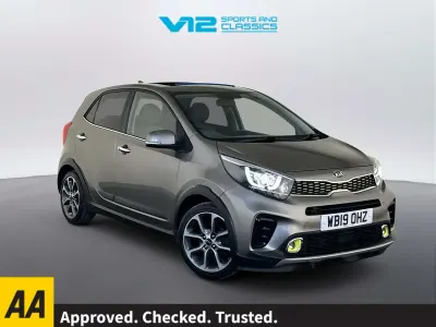 Used Kia Picanto X-Line 83 HP (61 kW) 2019 Silver Hatchback