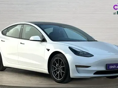 Used Tesla Model 3 Long Range AWD 366 kW (498 HP) 2022 White Sedan