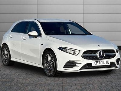 Digital white Used 2020 Mercedes A250 AMG line Hatchback | £17,595 (Fair price)