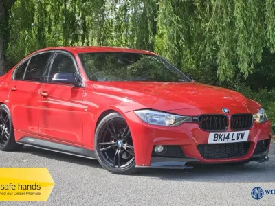 Usado BMW 320 M Sport 184 CV (135 kW) 2014 Rojo Berlina
