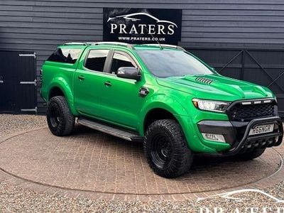 Begagnad Ford Ranger Wildtrack 200 HK (147 kW) 2018 Grön Pickup