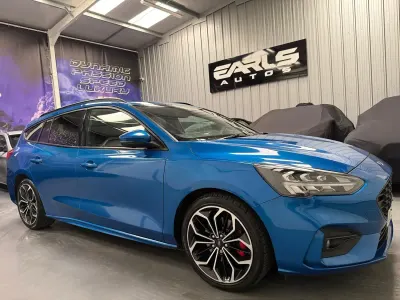 Used Ford Focus ST-Line X 120 HP (88 kW) 2020 Blue Estate