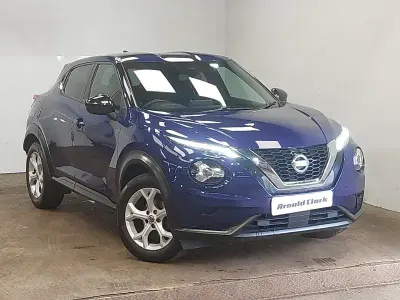 Used Nissan Juke N-Connecta 114 HP (83 kW) 2021 Blue SUV