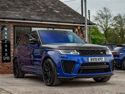 used Land Rover Range Rover Sport (2019/19)SVR 5.0 V8 Supercharged auto (10/2017 on) 5d