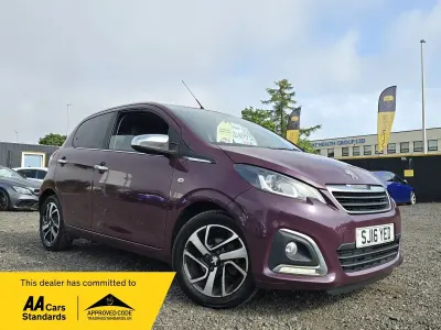 Used Peugeot 108 82 HP (60 kW) 2016 Mauve Hatchback