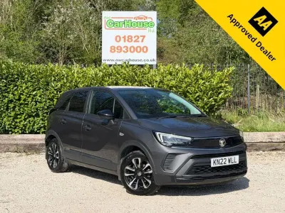 Used Vauxhall Crossland Design Edition 83 HP (61 kW) 2022 Grey SUV