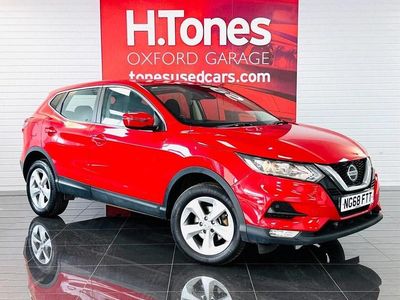 Used Nissan Qashqai Acenta Premium 140 HP (102 kW) 2019 Red SUV