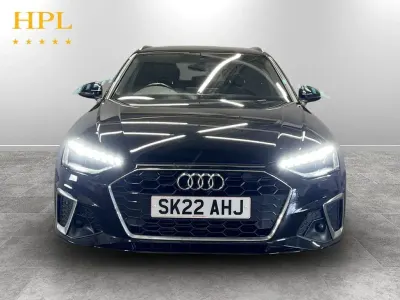 Used Audi A4 S-Line 150 HP (110 kW) 2022 Black Estate