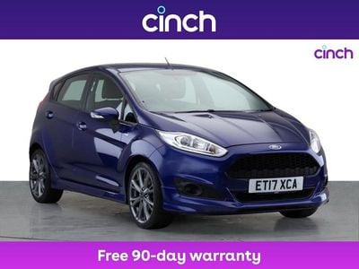 Blue Used 2017 Ford Fiesta ST-Line Hatchback | £7,749 (Fair price)