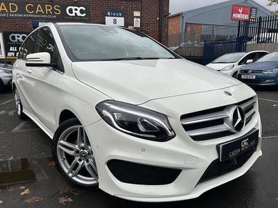 White Used 2018 Mercedes B200 AMG line MPV | £8,295 (Fair price)