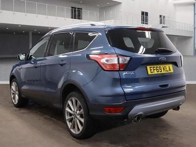 Used Ford Kuga Titanium X 180 HP (132 kW) 2019 Chrome blue SUV