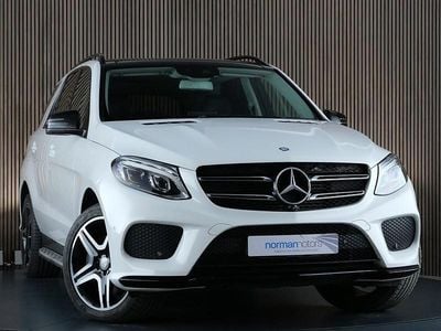 White Used 2016 Mercedes GLE250 AMG line SUV | £17,995 (Fair price)