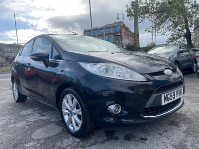 Used Ford Fiesta Zetec 2010 Black Hatchback