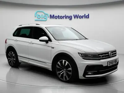 Używany VW Tiguan R-line 150 KM (110 kW) 2020 Biały SUV