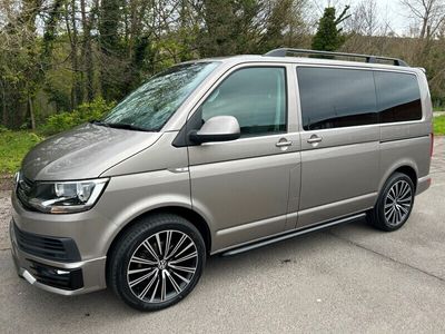 used VW Transporter T6 TDI 150 7 SPEED DSG AUTO 5 SEAT KOMBI/SHUTTLE SE SWB IN CHAMPAGNE EURO SIX DONE ONLY 14,000 M