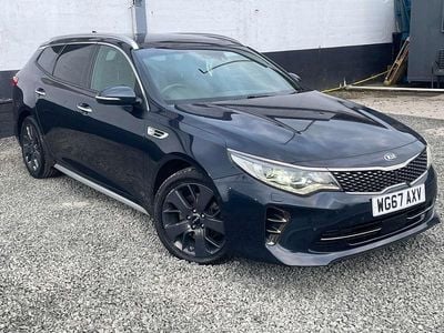 Used Kia Optima GT-Line S 139 HP (102 kW) 2018 Blue Estate