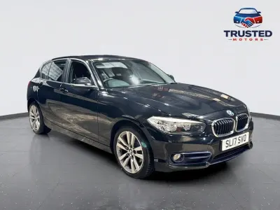 Used BMW 118 Sport Line 2017 Black Hatchback