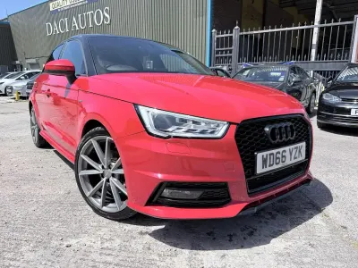 Used Audi A1 Sportback Black Edition 150 HP (110 kW) 2016 Red Hatchback