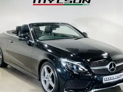 Usado Mercedes C200 AMG line 184 HP (135 kW) 2018 Cabrios
