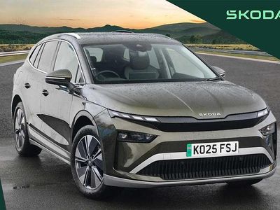 Used Skoda Enyaq iV 150 kW (204 HP) 2025 Olive green metallic SUV