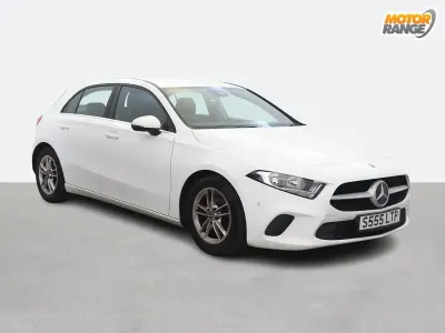 Used Mercedes A180 Executive 136 HP (100 kW) 2019 White Hatchback