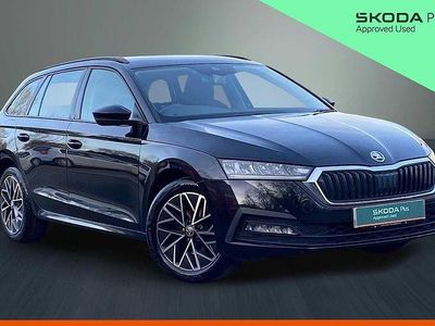 Used Skoda Octavia SE 108 HP (79 kW) 2021 Black magic pearlescent Estate