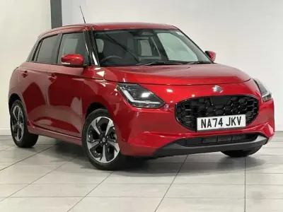Used Suzuki Swift 82 HP (60 kW) 2024 Burning red metallic Hatchback