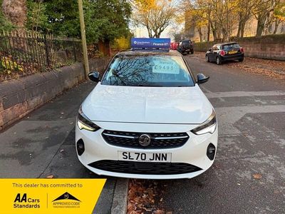 Used Vauxhall Corsa Elite 100 HP (73 kW) 2020 White Hatchback